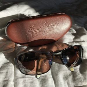 Maui Jim Black Coral Sunglasses FRAMES ONLY